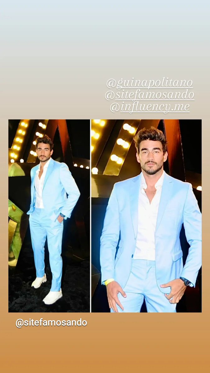 Portaljobsenews's tweet photo. O @sitefamosando postou em sei feed foto do @guinapolitano no evento de hoje, #influencyme !! Let's bora curtir e comentar
https://t.co/LdoWUtp91X https://t.co/Jb3bkaJ97a