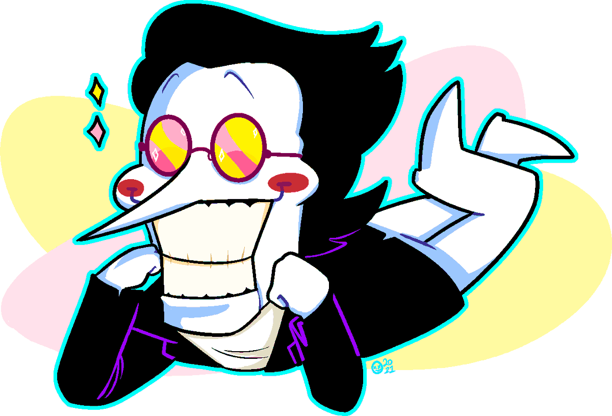 kettlebird's tweet photo. I know I am incredibly late to the party, the man possessed me suddenly
#deltarunefanart https://t.co/fpZPVplVSZ