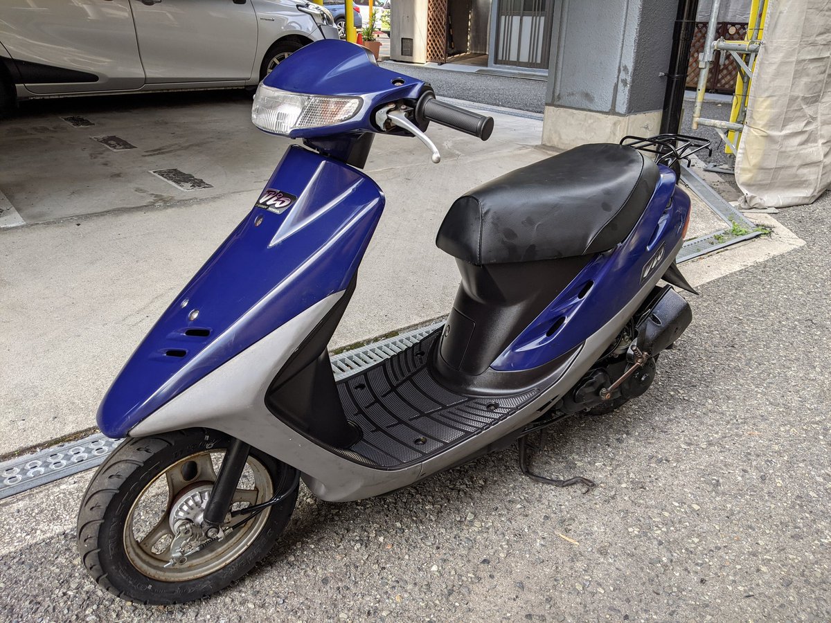 FGmotorcycle's tweet photo. こんにちはフロッグモーターサイクルです🐸スーパーディオ3.2万円　点検、整備済み調子良いですよ　大阪市内2000円で配送いたします！ https://t.co/mau2qy7TN3