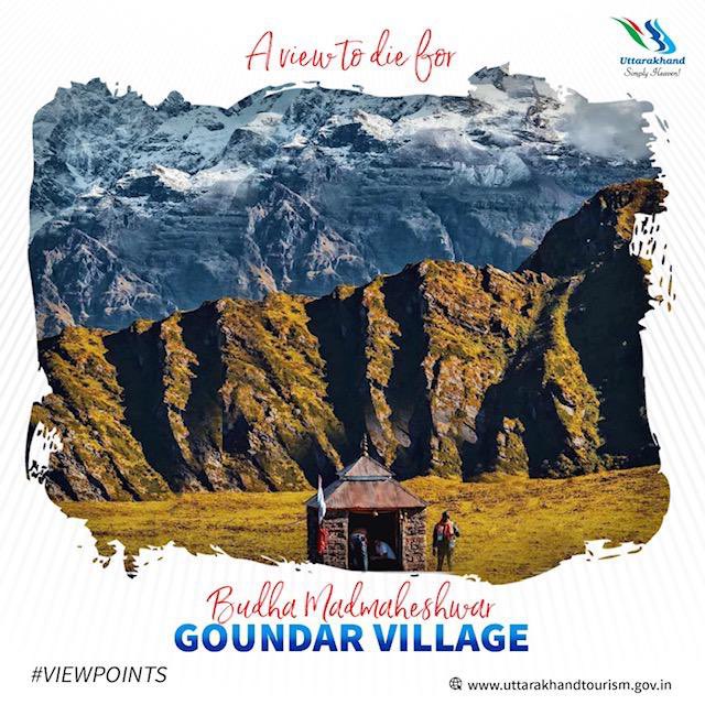 UTDBofficial's tweet photo. The Budha Madmaheshwar Temple is located at the Madmaheshwar Bugyal, a meandering meadow. A few kilomteres above Goundar village in Uttarakhand, it lies at an elevation of 3,497m, and offers some of the grandest views of the Chaukhambha Peaks.
#uttarakhandtourism #himalayas https://t.co/BVX0Z2Adi6