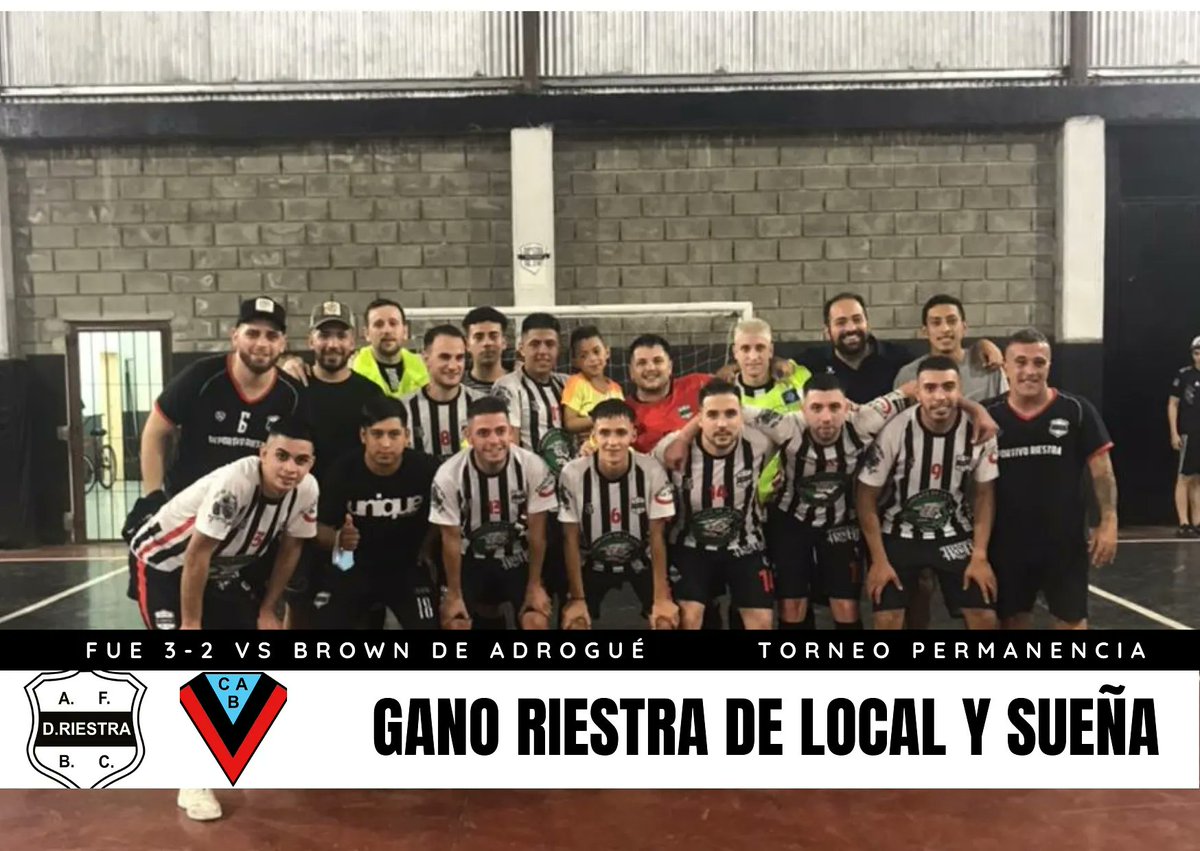 Este lunes el malevo venció a Brown de Adrogue y sigue sumando.
#ElUnicoDePompeya