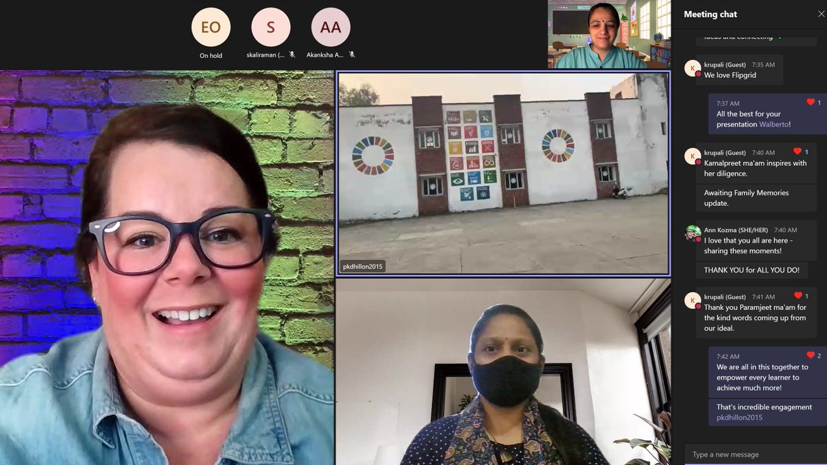dpskamal's tweet photo. #MicrosoftEDU #ShowcaseSchoolSummit I started my day at the @Flipgrid Virtual Networking Lounge ☕ with a virtual tour of @KnpsIndia with @pkdhillon08 - looking at the Starway! 🌟 https://t.co/yXhZe5Cuc6