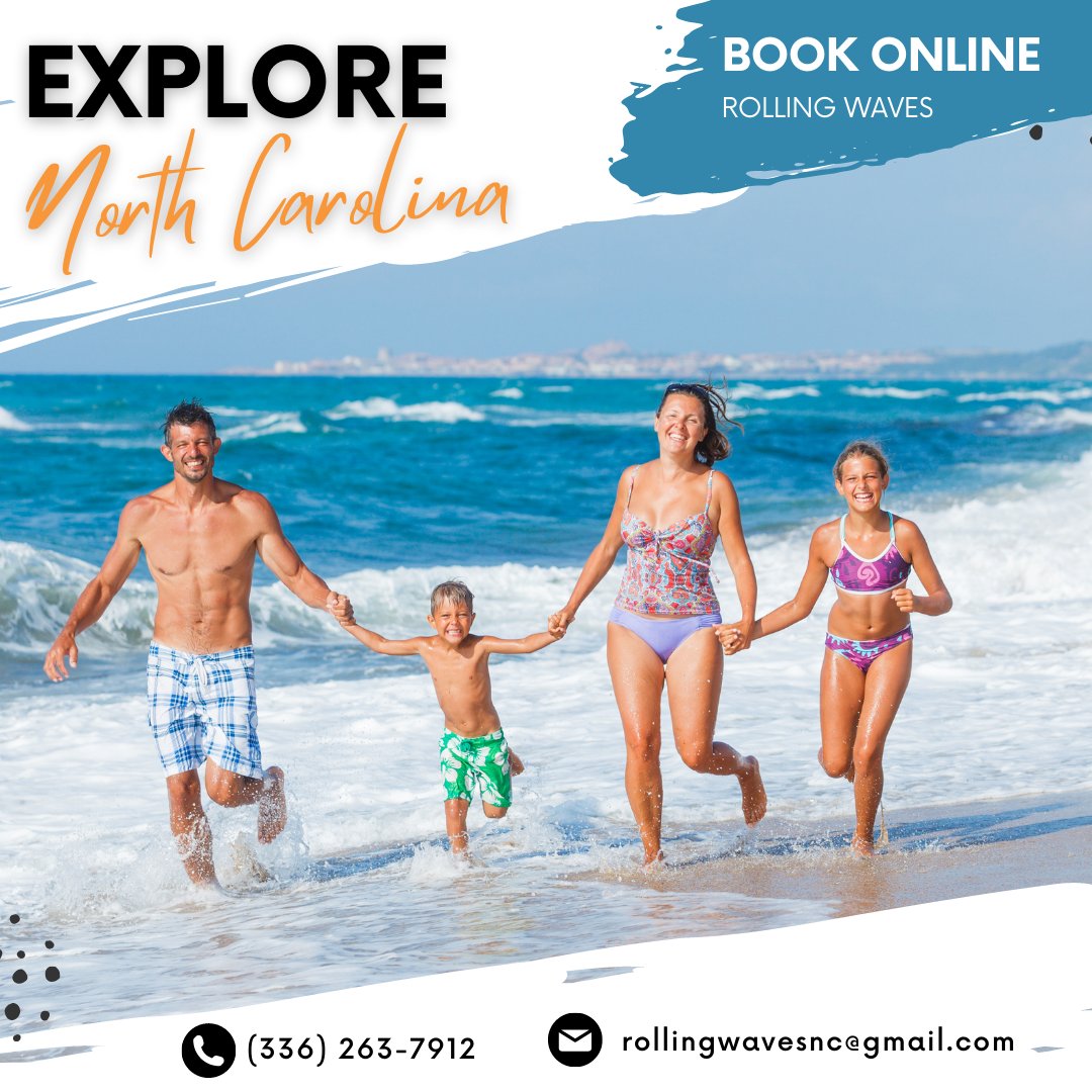 Plan your vacation to Indian Beach on the Crystal Coast. Experience convenient access to Bogue Sound, pristine beaches, and plenty of local restaurants. rollingwavesnc.com #vacation #vacationmode #carolinabeach #relaxtime #oceanfrontcondo #beachfrontcondo #beachfrontrental