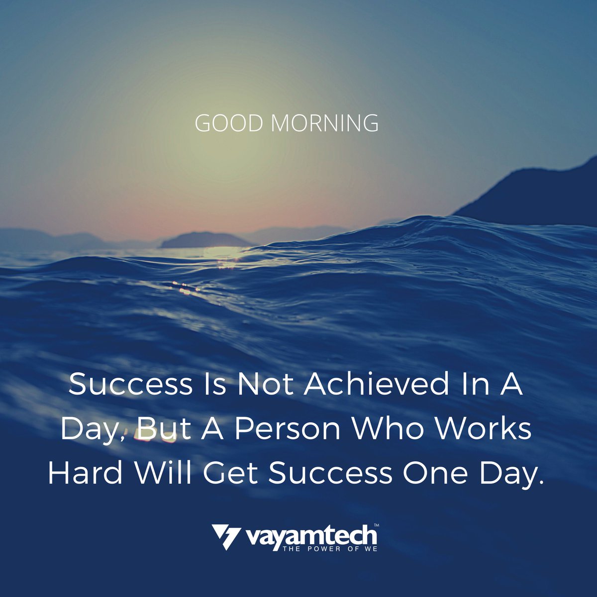 Vayamtech_'s tweet photo. Success Is Not Achieved In A Day, But A Person Who Works Hard Will Get Success One Day.
#motivationalpost #motivationalquoteoftheday #goodmorning #motivational #sharingknowledge #positivevibes #business #inspiration #success #vayamtech #vayamcsc #vayampay https://t.co/VvNzM3blQt