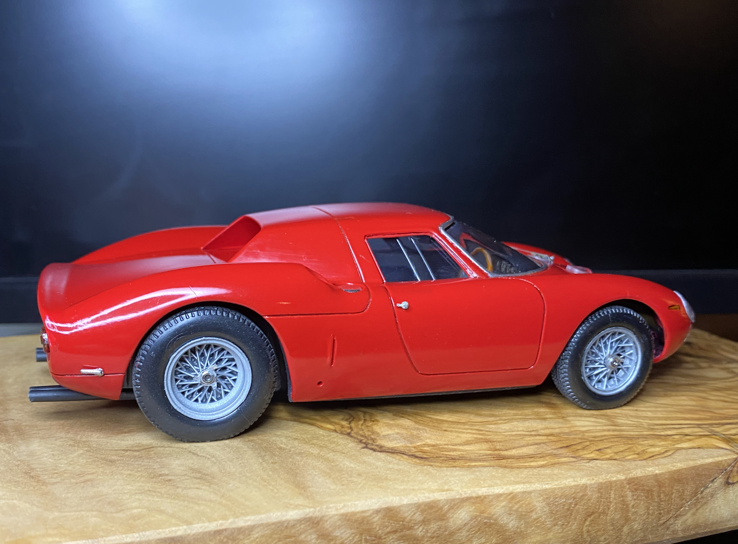 GA124 on X: Ferrari 250 LM. 1/24 Academy model. I added the rear