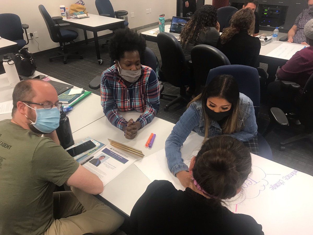 LeadNV_EDU's tweet photo. Today marks the start of our Teacher Leader Academy, with @rickhess99's Cage Busting Teacher. "Everyone is the hero of their stories" #TLAC6 #CagebustingTeacher #LeadershipMatters https://t.co/fmtUM5WHTx