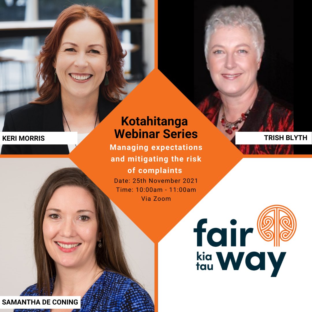 Are you a mediator? If so, pop November 25th in your diary! Join Keri Morris, Trish Blyth and Samantha de Coning for this free webinar. To register, please email samantha.brennan@fairwayresolution.com