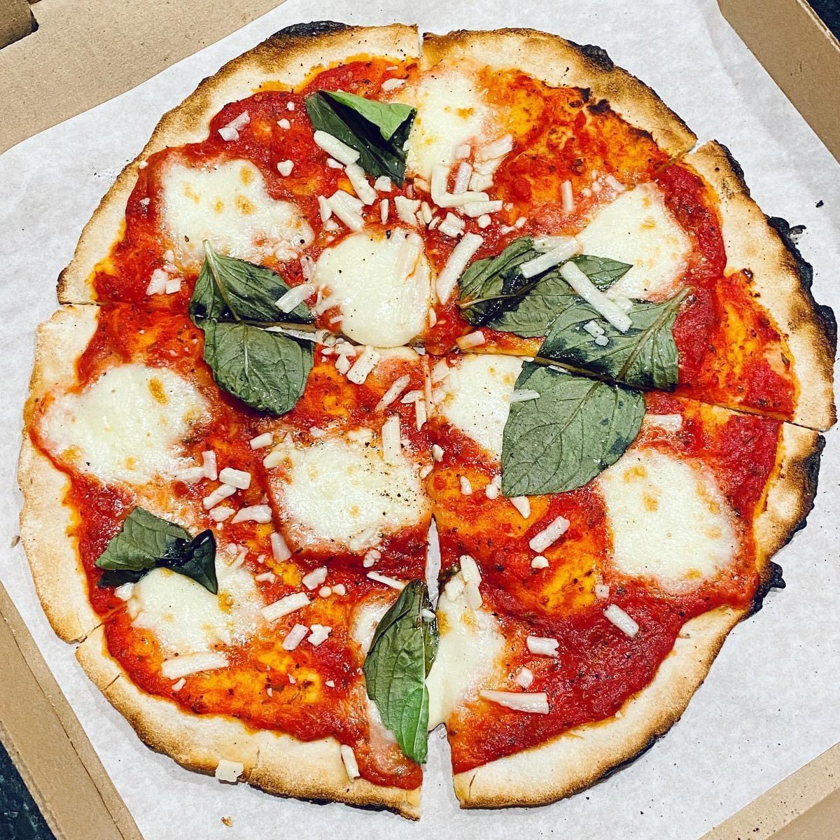 SolsticePizza's tweet photo. @daxshepard @DShepJr 3 years ago you shared that Dominoes has the best gf pizza… ever since then we have been perfecting ours. Ready for you to try 😉 https://t.co/AbYcw83xkA