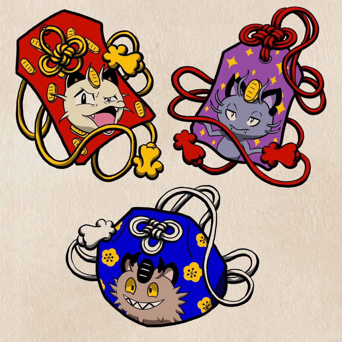 antonetattoo's tweet photo. Meowth omamori

#pokemon #tattooflash https://t.co/rWkuEuXUhj