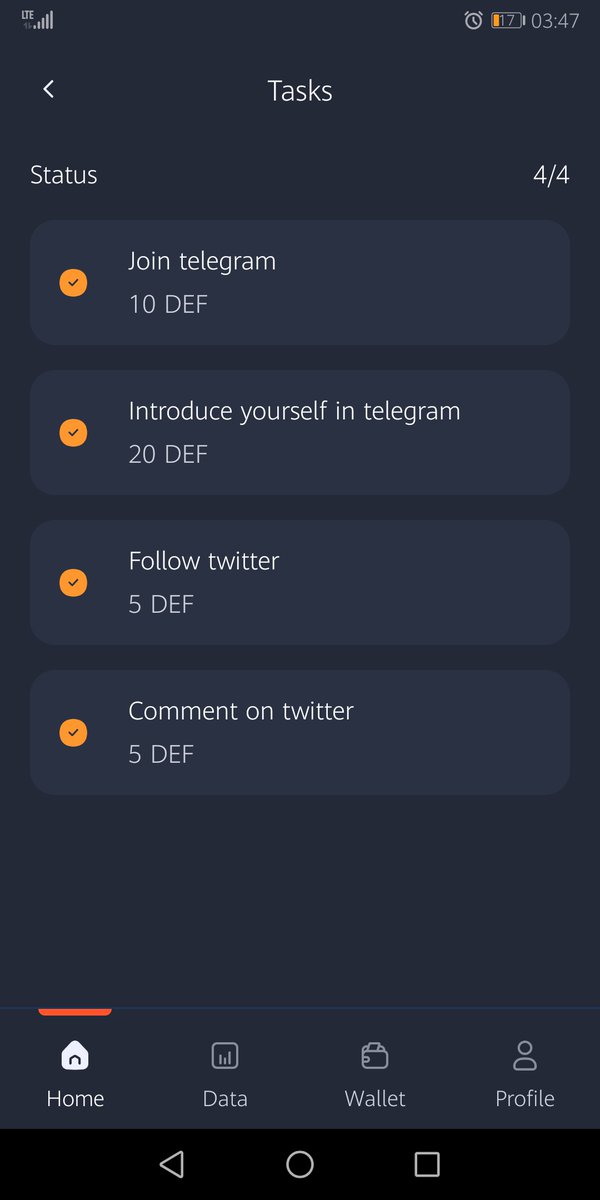 tfcmine1's tweet photo. Received my first payout @DeffectPlatform after doing all the tasks 😍
Download:
https://t.co/plYqruB7xK
My code: 523738588
#deffect #def #mining #app https://t.co/EcNnP62n44