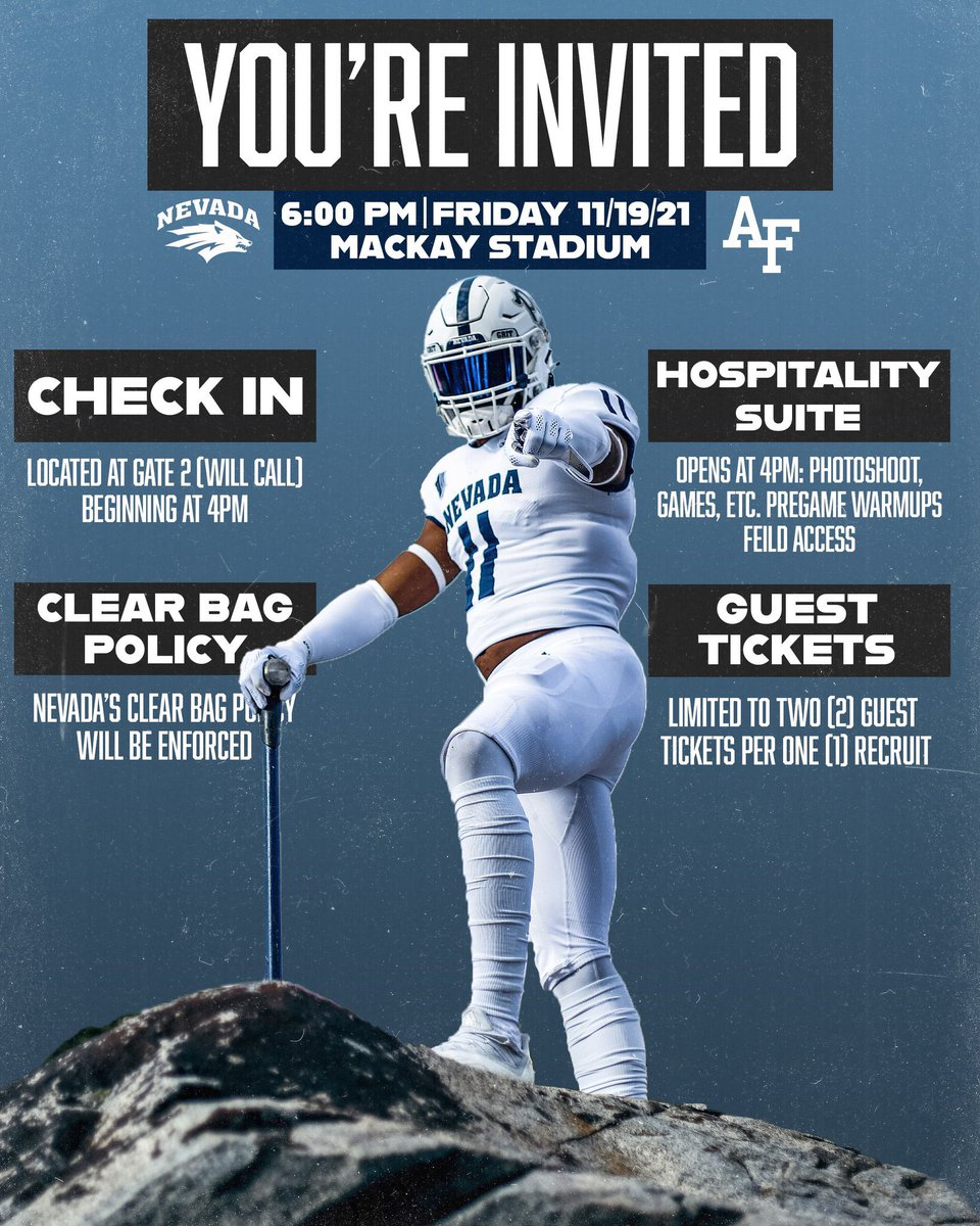 PelletierPeyton's tweet photo. Thank you @NV_SClapham for the Game day invite!! Looking forward to being out there this Friday! 📍@CoachJayNorvell @NevadaRecruits @CoachMattMumme #battleborn #NevadaGrit 🐺💙🤍 @Harris6Ant @HeluSoma https://t.co/PsowcVMCXk