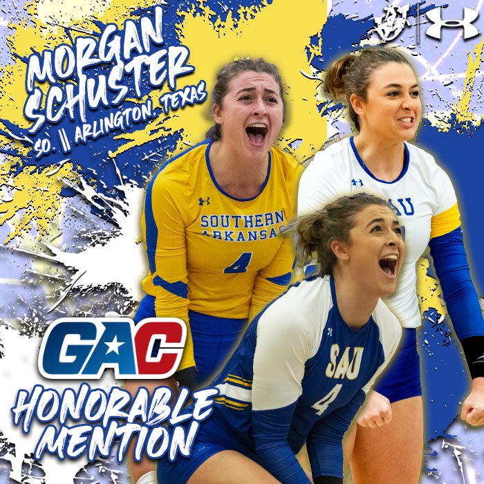 MuleriderSports's tweet photo. 🚨🏐💥🤩😎 

💪Congrats to Mulerider Volleyball’s Morgan Schuster on being named All-#theGAC Honorable Mention‼️😤 

#GoMuleriders #RideAsOne https://t.co/QvG55HGO3R