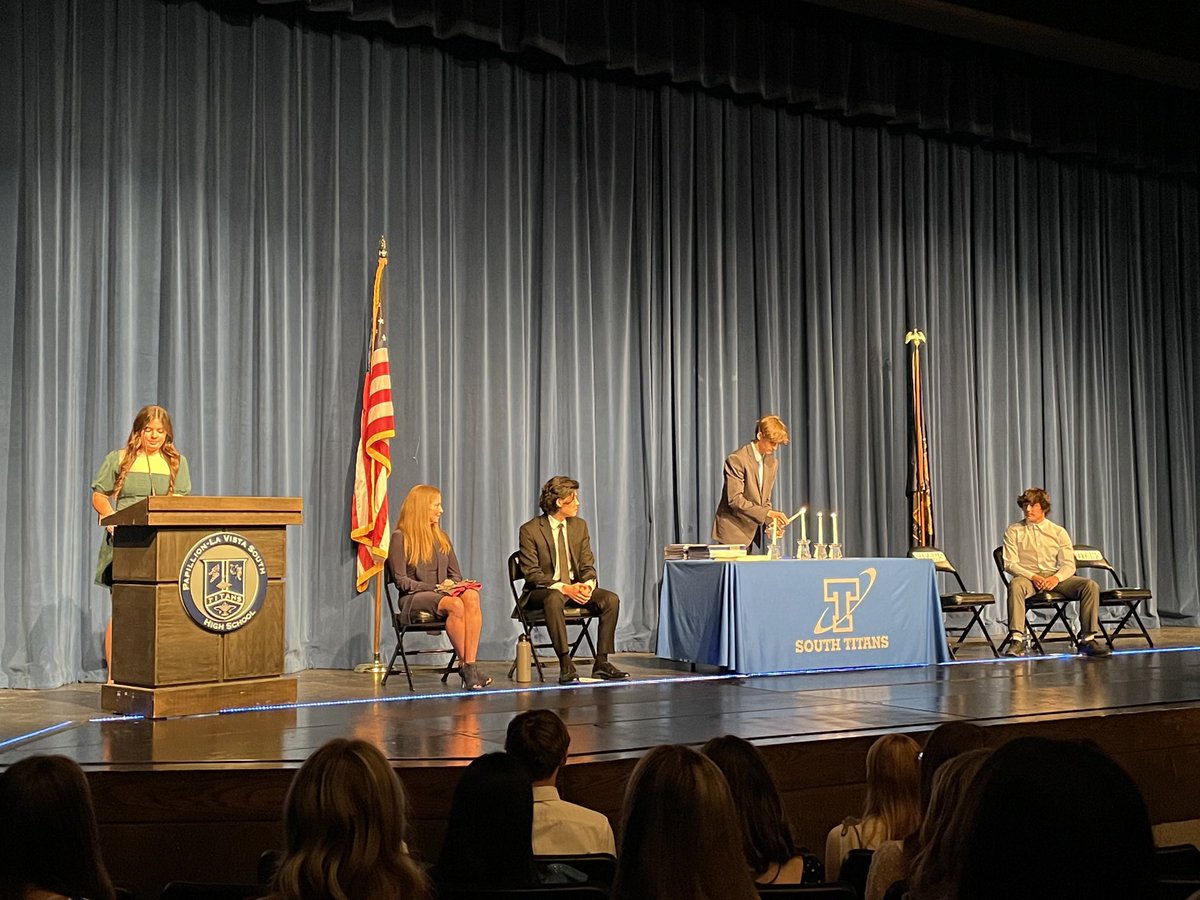 PLSouthNHS's tweet photo. 92 new NHS Members inducted tonight! Proud of all their hard work to get to this point! Special thanks to Ms Alexi Williams for her message to our new inductees. 30,000-5-🎾. https://t.co/kEzFhyQTcA
