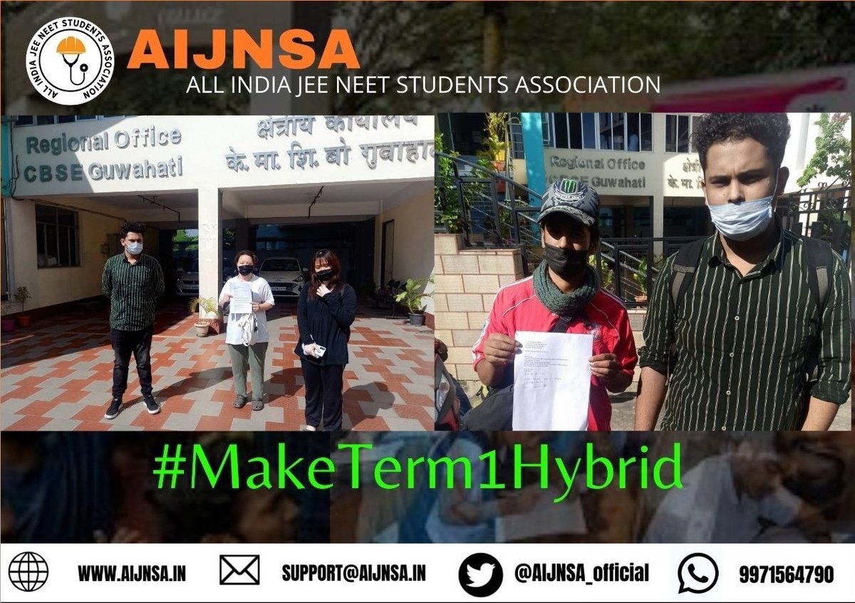 UrHimanshuBorah's tweet photo. #MakeTerm1Hybrid @court_india hear plea on #CBSE &amp; #ICSE matter; CL No. 11(likely 11 AM Today)
It's my entreaty to #SUPREMECOURT Of India to accept the solicitation of students. Thanks to everyone for the support. We have came a long way, praying for the best.
#DoTerm1Hybrid https://t.co/C9bcJ79H3U