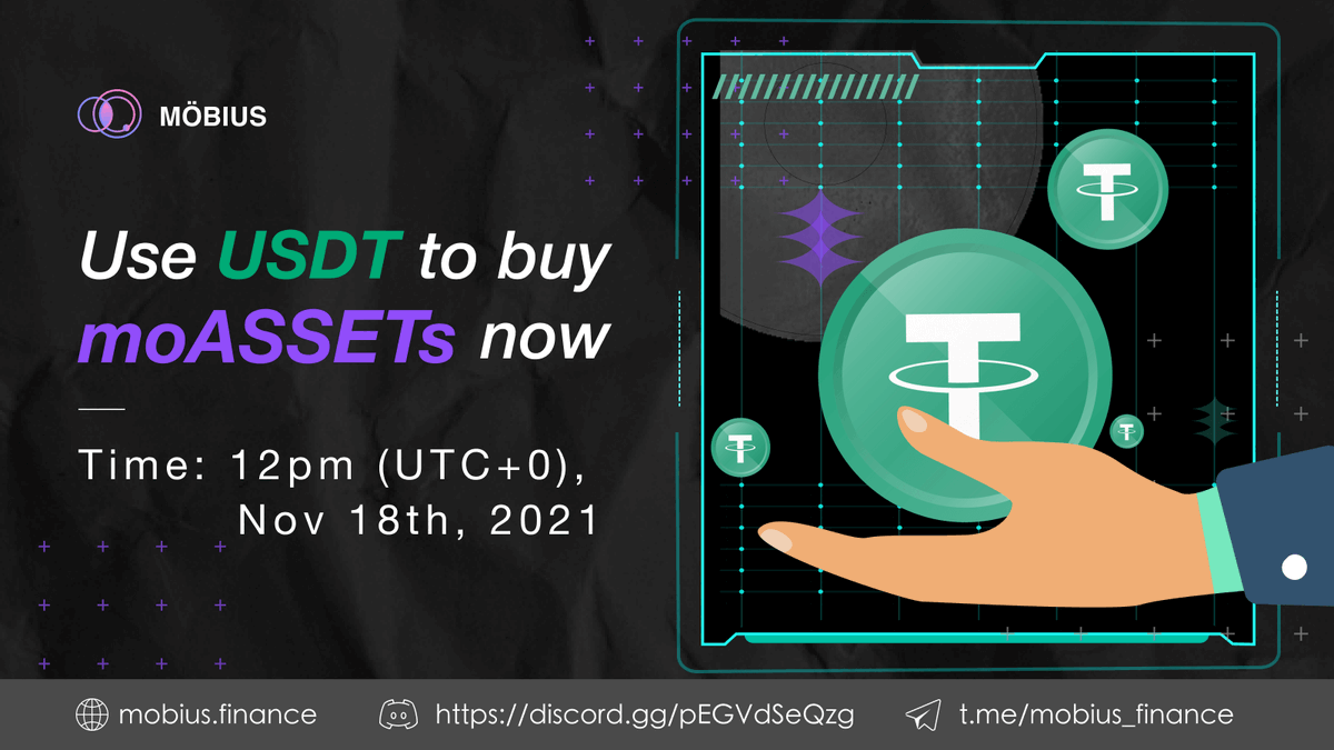 Mobius_Finance's tweet photo. Big news! We have officially integrated @CurveFinance Stableswap Exchange with https://t.co/FFeYPPPf7b, you can use USDT to buy moASSETs and explore the unlimited trade at 12PM (UTC+0) today!
#DeFiKingdoms #stablecoins #mobiusfinance #crptocurrencies https://t.co/jn48gUCLp4