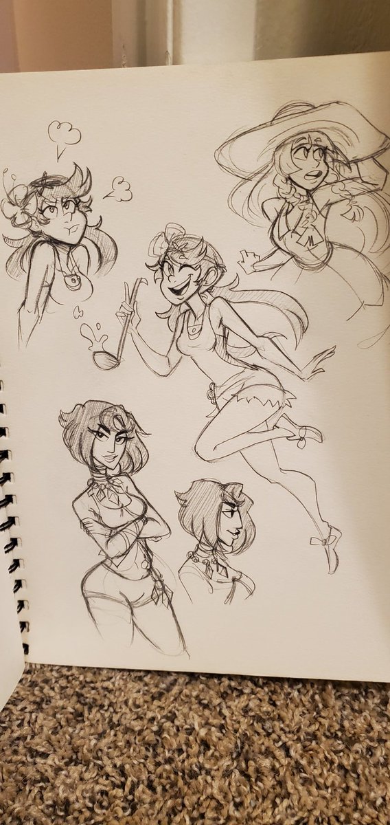 Found some of my old sun and moon doodles while unpacking sketchbooks. 