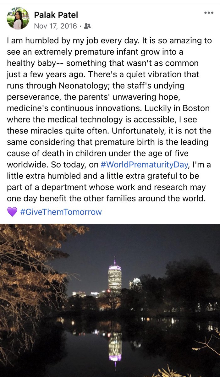 Just some thoughts from back when I was a Neonatology Clincial Resesrch Assistant at <a href="/BIDMCneo/">BIDMC Neonatology</a> 💜#WorldPrematurityDay
