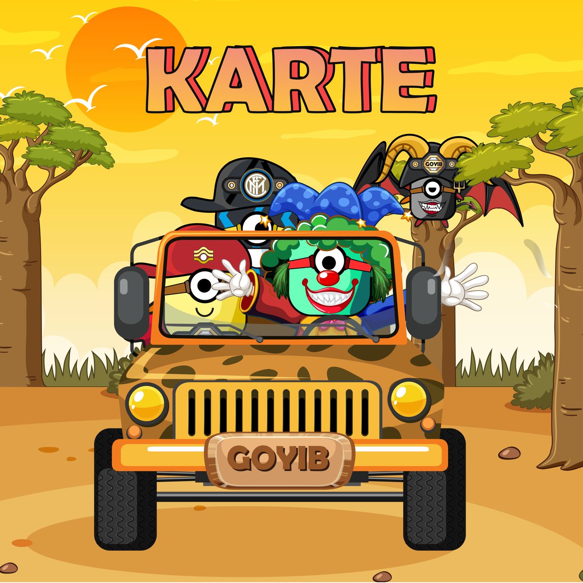 goyibuniverse's tweet photo. Karte will be our first racing blockchain game. 
I publish on opensea only 30pcs. 
Just retweet and give your feedback about this game, also don't forget to put your address. 

#NFT #NFTGiveaways #Giveway #Goyib
https://t.co/SbjPZDGNJ2 https://t.co/F9RJqDWwYy