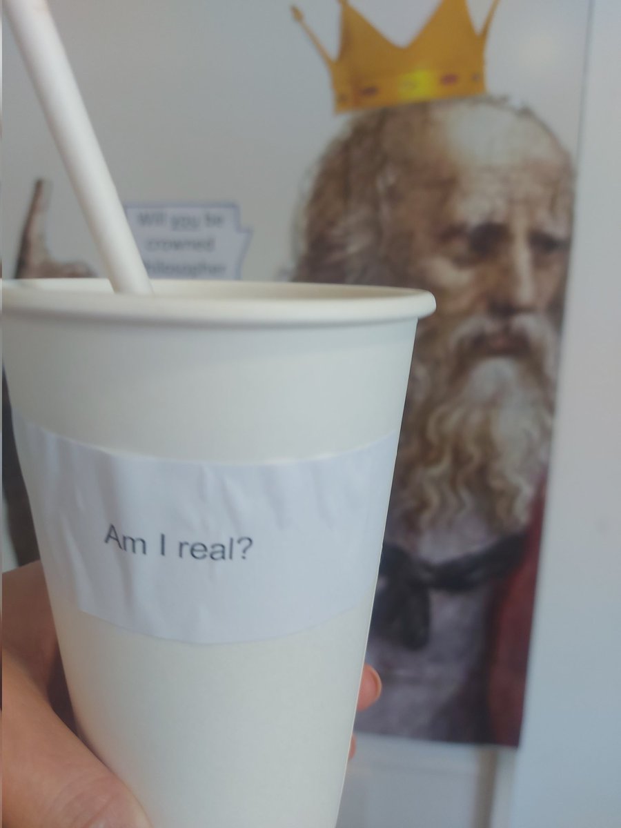 HarrowHKPRS's tweet photo. We're doing some serious pondering today @Harrow_HK! #WorldPhilosophyDay https://t.co/1zHQ1LZ9WS