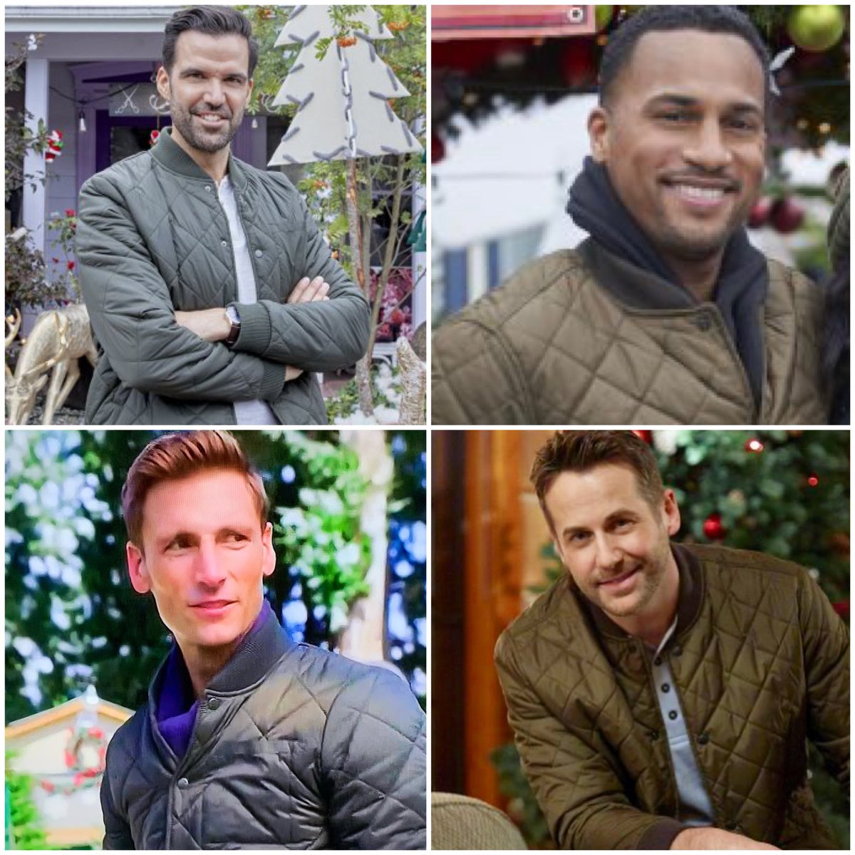 TheCrownCritic's tweet photo. UPDATE!  In previews for this Saturday’s @hallmarkchannel #CountdownToChristmas movie #AChristmasTogetherWithYou, it appears @niallmatter joins @BenjaminAyres #MichaelXavier and @AWALK35 in wearing the #HallmarkJacket! https://t.co/K5r3ieT5S8