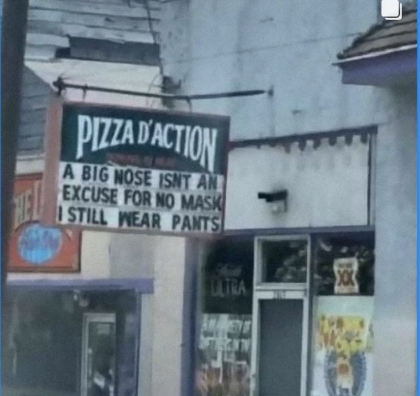 My favourite Covid sign 😉🍆