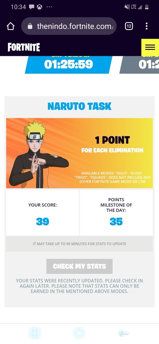 TheEdwardLasley's tweet photo. Scratch that thought.
I have 39 kills!
Last game I pulled a 7 kill game to finish it off!
Let's go!
#Naruto #Fortnite #Getkills https://t.co/D9qEZUedxO