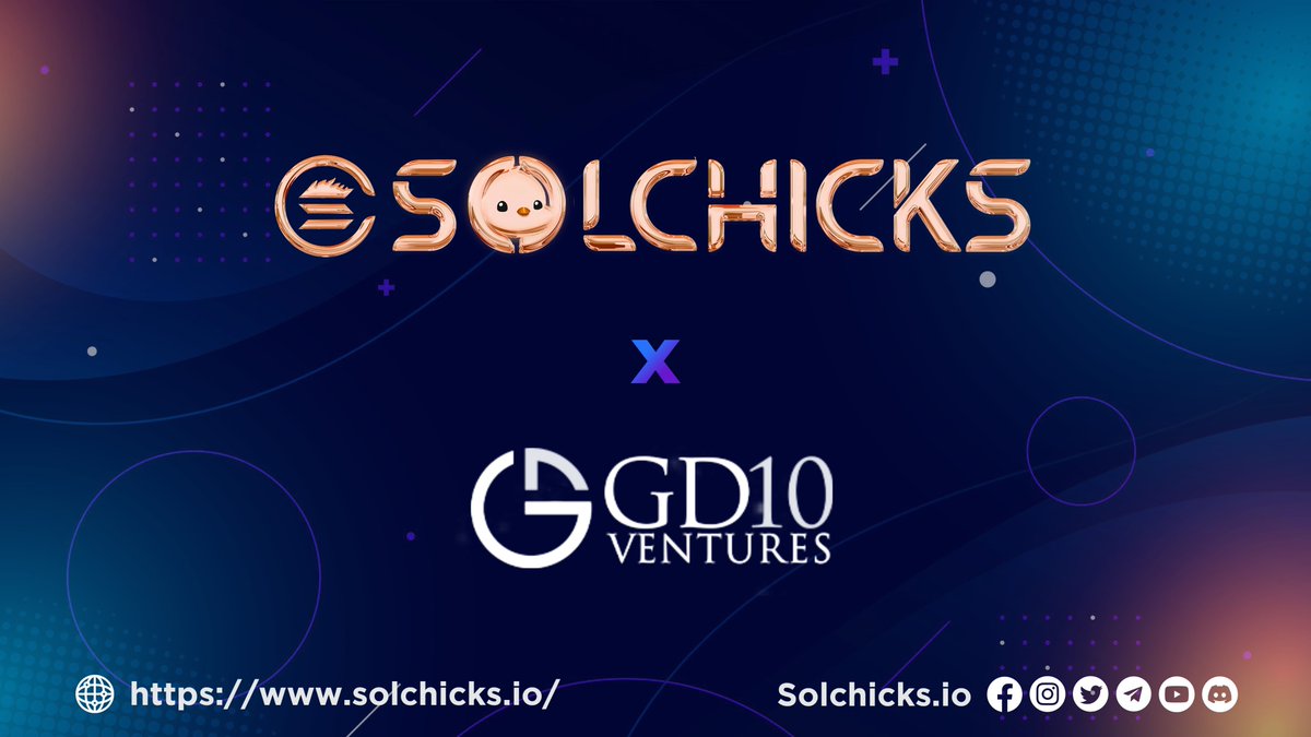 artisse_ai's tweet photo. Yet another incredible announcement🚀#SolChicks are now backed by the giant VC company @GD10V, who backed games such as Star Atlas🐥

Their guerrilla marketing and growth hacking will be driving our marketing efforts forward🔥

#solchicks #SolchicksRevolution $CHICKS #NFTGaming https://t.co/rv1edhBk0b