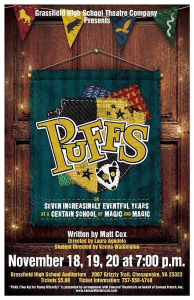 Making my acting debut tomorrow night. This has been a fun, new challenge. Come see it!