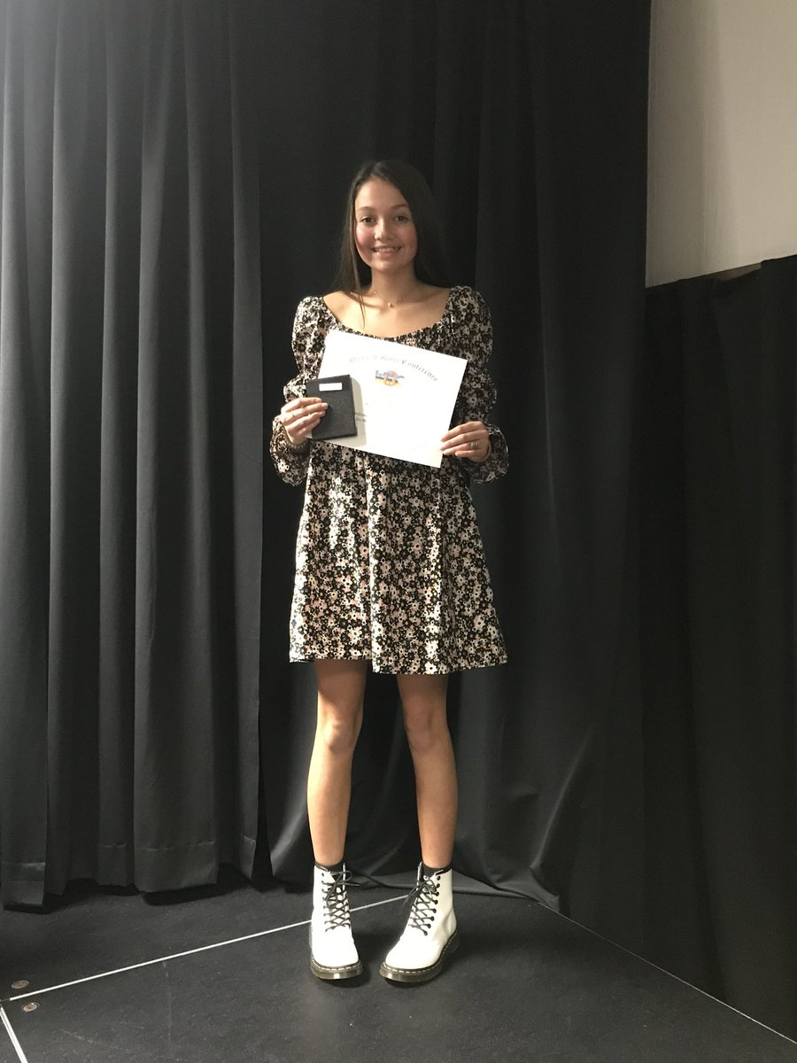 CoachBShields's tweet photo. Brooke Mace attended the WRC banquet tonight. Still proud of her hard work this past season. https://t.co/Os4kfweDOT