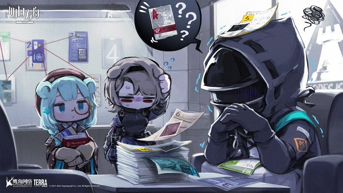 大陸公式絵の絵師さん紹介
https://t.co/OY2czDw6QS
イラスト担当:-山田啊酱-狼欒
※「狼欒」先生ですが「山田啊酱」と呼ばれる事が多いようです。 