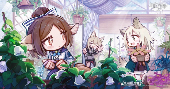 大陸公式絵の絵師さん紹介
https://t.co/OY2czDw6QS
イラスト担当:-山田啊酱-狼欒
※「狼欒」先生ですが「山田啊酱」と呼ばれる事が多いようです。 