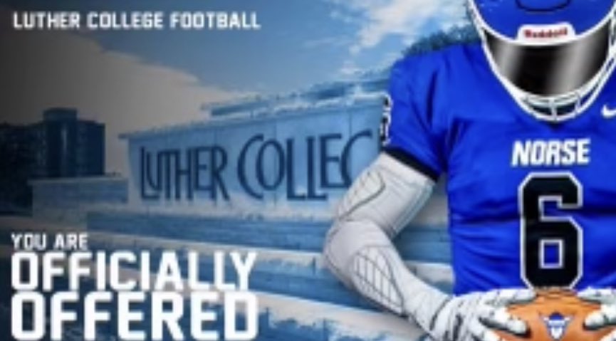 Blessed to announce i have been given the opportunity to continue my academic and athletic career at Luther College #NorseNation <a href="/BrianFrana/">Coach Frana</a> <a href="/CoachElauer51/">Coach Lauer</a> @MPHS_Football <a href="/AaronFrana/">Aaron Frana</a>
