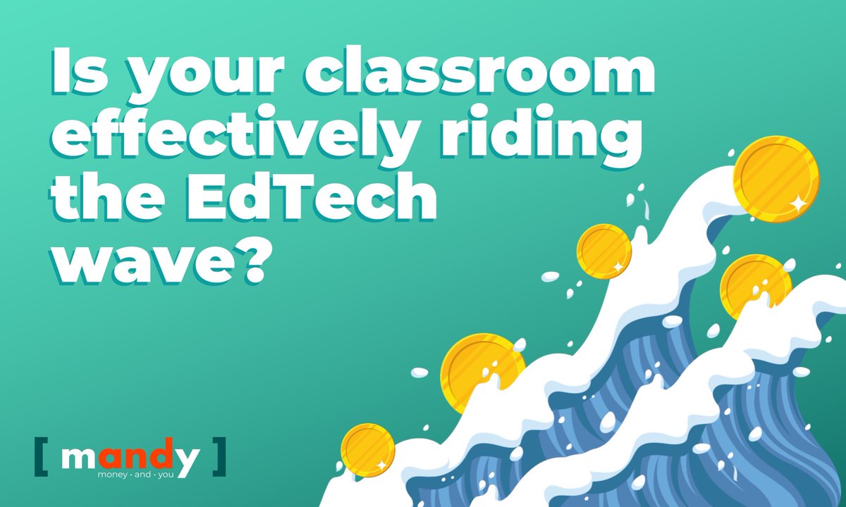 MandyEducation's tweet photo. Are you making the most of technology available? Read how you can tap into EdTech to teach your students about financial wellbeing! 🌊

https://t.co/LwA9elDxqw https://t.co/yd3ZgQ2jzn