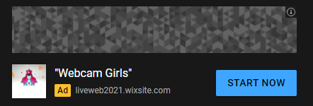 Rohanswe's tweet photo. For a website that claims to be Child-Friendly, these ads are a bit questionable! #YouTube #ToS #AdSense #ScamAds https://t.co/xDPvBHQZcq