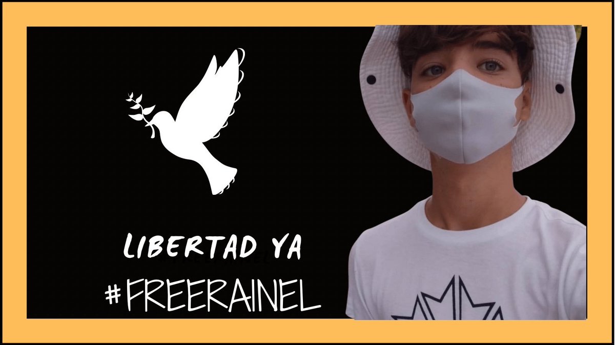 Liberen a Rainel Rodríguez!!
Solo tiene 15 años y lo único que hizo fue salir a caminar tranquilamente el 15 de noviembre!! 

Abusadores!!
Suelten a <a href="/LunaticoDebates/">Lunáticooooo</a> YA!!!!!!

#FreeLunatico #FreeRainel