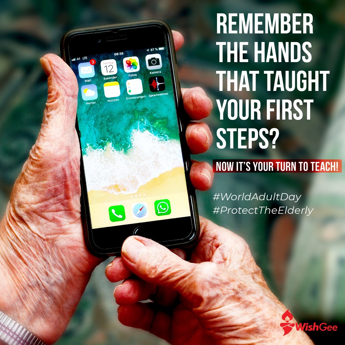 wish_gee's tweet photo. We are experts in recommending the best tech products. But you are the best expert in teaching the recent techs to your old folks. Happy #WorldAdultDay!  https://t.co/Wrv1meUKHZ

#wishgee #MakeAWish #seniorcare #elderly #love #technology #teaching #expertpicks #gadgets #eldercare https://t.co/jPpXzof5MK
