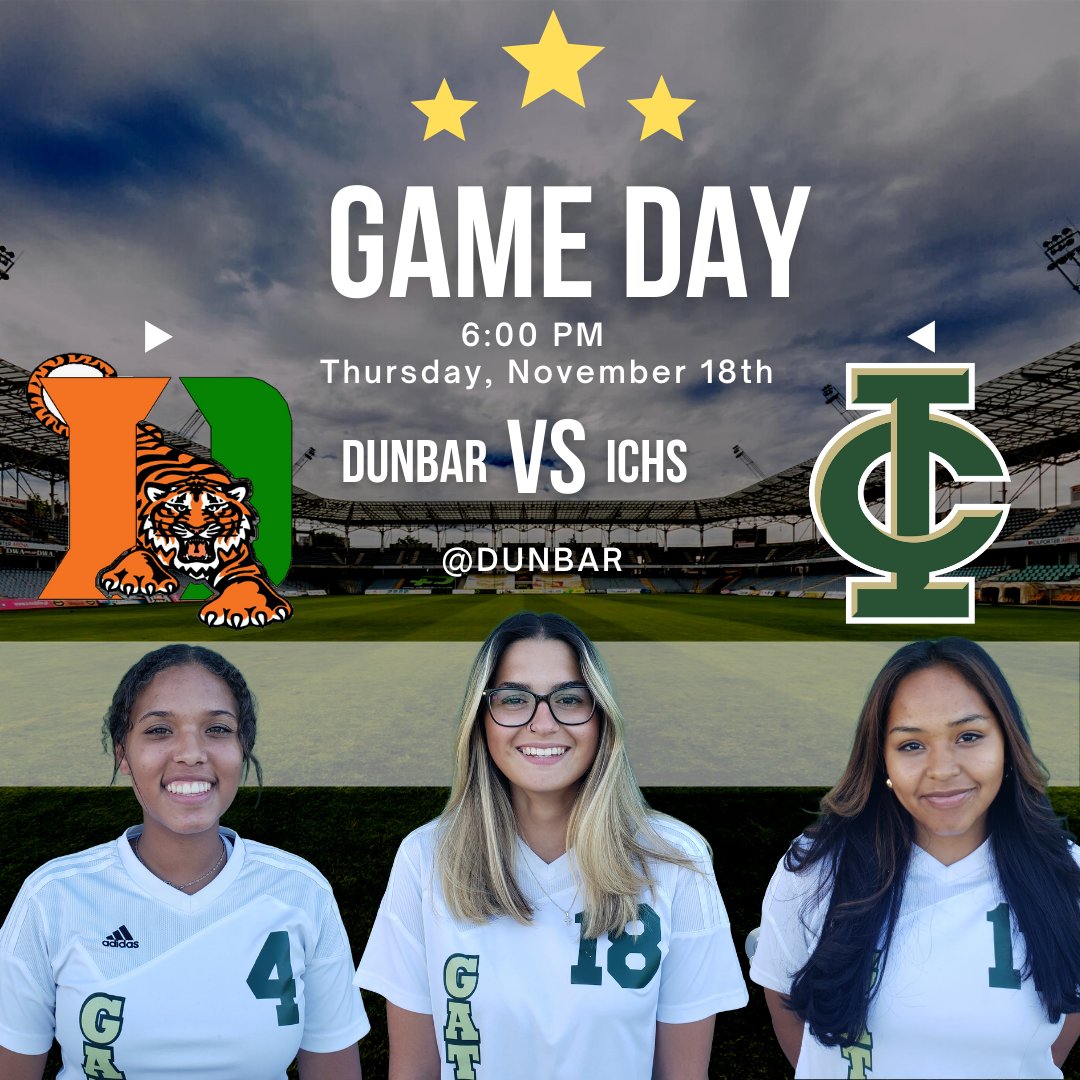 ⚽️⚽️⚽️⚽️⚽️⚽️⚽️⚽️⚽️⚽️⚽️

🐊 LADY GATORS SOCCER 🐊
 
🆚 Dunbar 
📆  THURSDAY 11/18/2021
📍  <a href="/DunbarHighFL/">Dunbar High School</a>
⏰  6:00 PM

@IslandCoastAD1