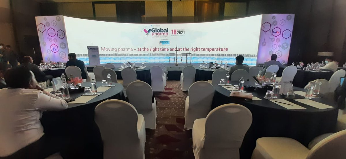 ITLNLive's tweet photo. Are you ready for the 4th edition of #GlobalPharmaLogisticsSummit!!
We are here at #JWMarriottSahar in Mumbai.
Hosted by @CSCIndia_PvtLtd, GPLS 2021 has @FedEx, @FraportAG, #TurkishCargo, #EtihadCargo, #SkywaysGroup and #IndianDrugManufacturersAssociation as partners. https://t.co/2DI2MizhDr