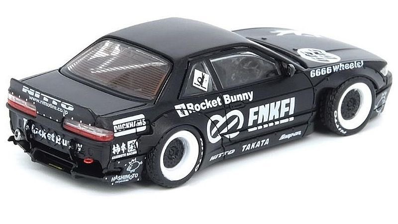 ONLY 2 LEFT at Unrivaled USA INNO64 1:64 NISSAN SILVIA S13 ROCKET