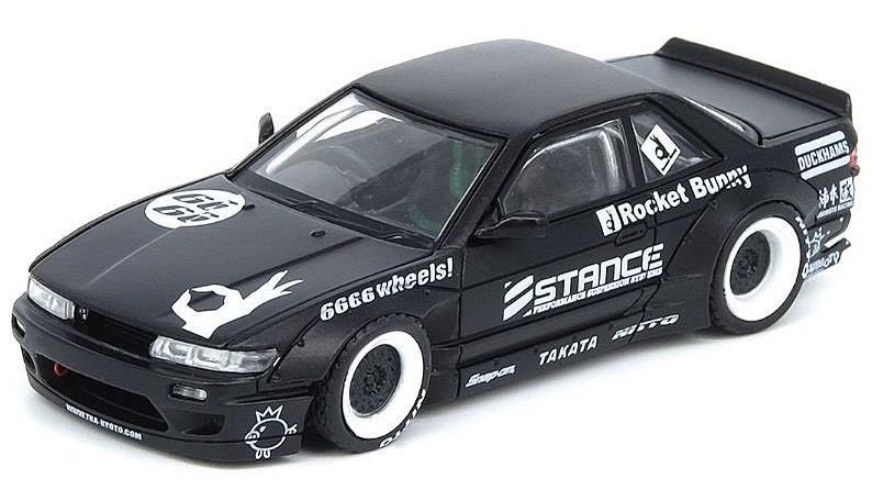 ONLY 2 LEFT at Unrivaled USA INNO64 1:64 NISSAN SILVIA S13 ROCKET