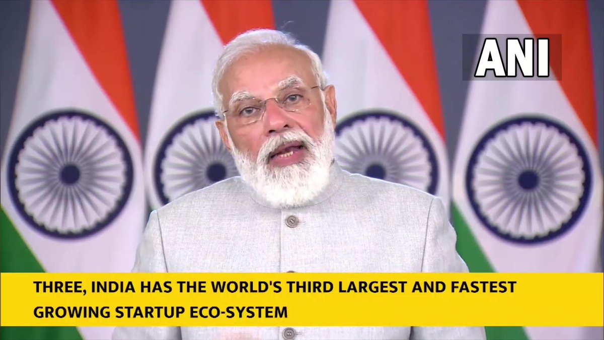 Therealtalkin's tweet photo. #India has the world's third-largest and fastest-growing #ecosystem. #Newunicorns are coming up every few weeks to provide solutions to everything from #health to national security: PM Modi at #SydneyDialogue #TheRealTalk (ANI) https://t.co/ieNDww6qF4