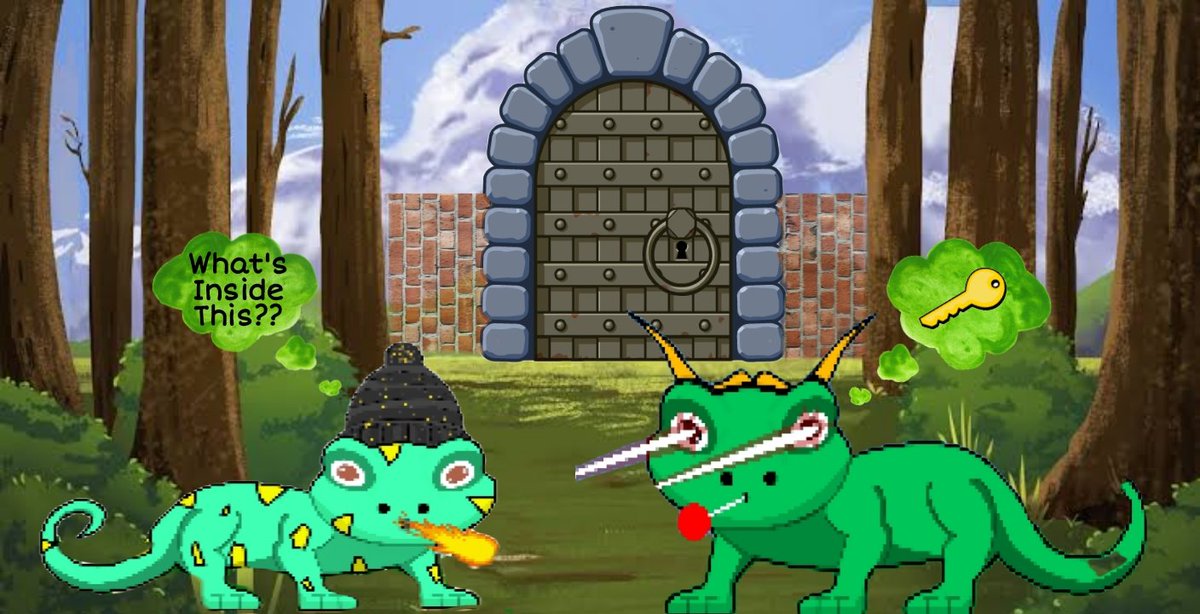 Stanny04's tweet photo. @SolamandersNFT @SolamandersNFT One More Pair Goes for the Treasure Hunt
Looks Like Door to HEAVENโค๏ธ
Anyone Have an Idea How to Get in Bcz Female Mander is Eagerly Waiting to Look What's Inside this?
Male Mander is Looking for Some key๐ Hope you Get it Fast๐#Manders4Life @clouds_sol @0xDeez https://t.co/wLkTPvSfuZ