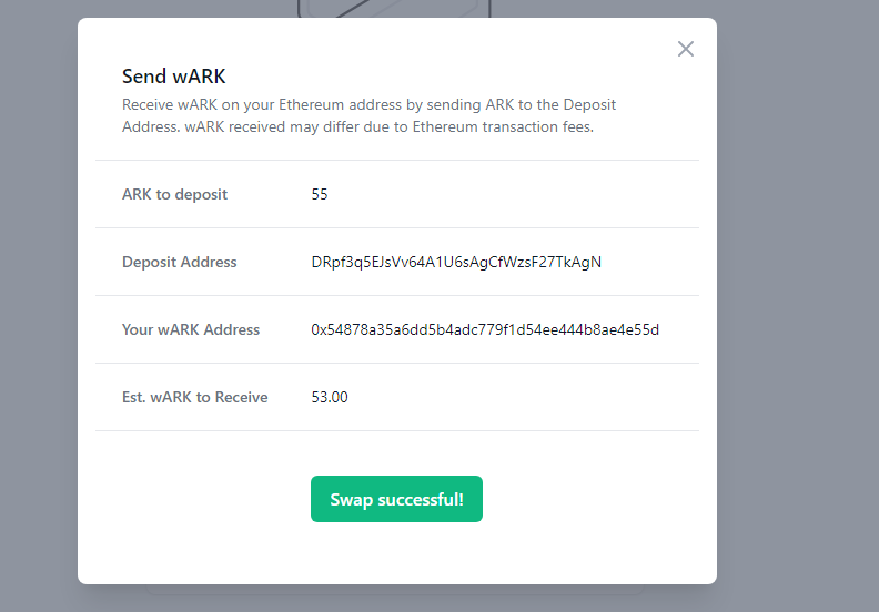 AntusiasSatria's tweet photo. Smooth bridge on https://t.co/oxga8nrZ39
100% fast. Cant wait for it to go mainnet!.

My Testnet Ethereum Address:
0x54878A35a6dd5b4aDc779f1d54eE444b8Ae4E55D

@IntegrinFi @CompendiaOrg https://t.co/BvmagkuPWW