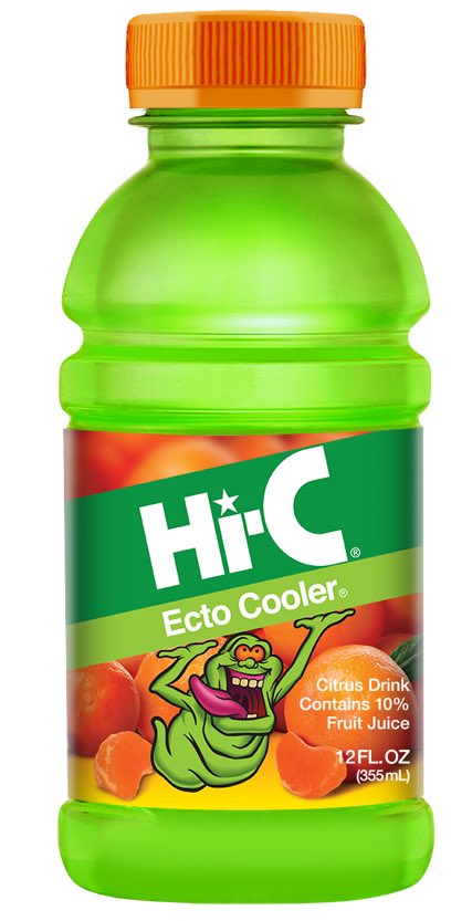 JamesNPendleton's tweet image. I resurrected my Twitter just to say this- I love you @DrinkHiC 💚 @Ghostbusters please make my afterlife dreams come true with some Slimer green goodness! #EctoCooler #Ghostbusters #GhostbustersAfterlife