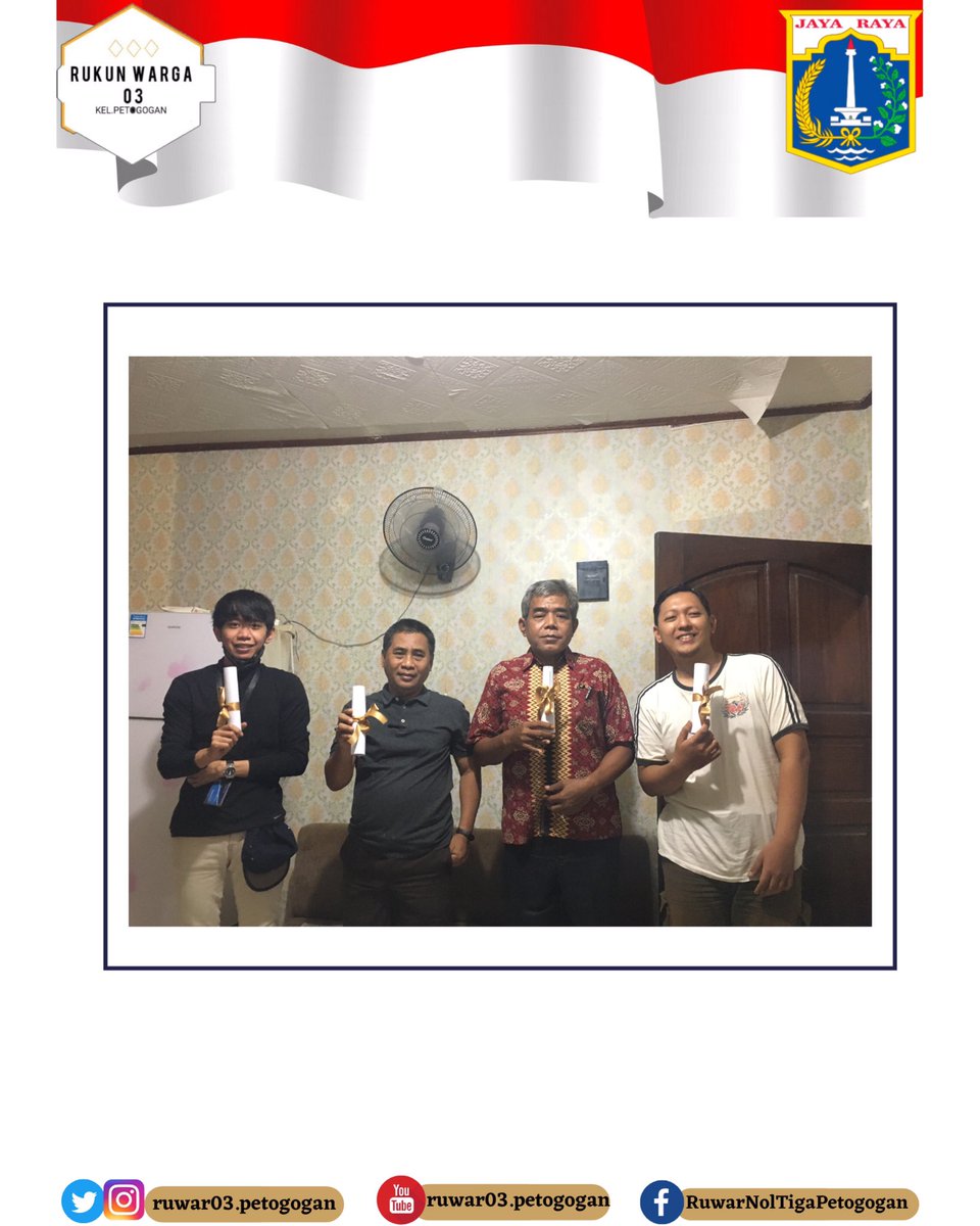ruwar03's tweet photo. Assalamualaikum wr wb..
Selamat Siang Sobat 03,
Pagi ini minin ingin memberitahukan Calon LMK RW03 Kelurahan Petogogan Periode 2021-2024
.
Buat Sobat 03 yang tidak tahu LMK itu apa?? LMK adalah Lembaga Musyawarah Kelurahan.
. https://t.co/agKjYS8SA8