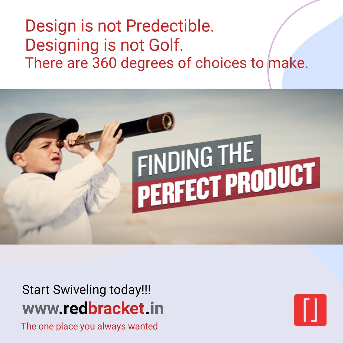 redbracketNow's tweet photo. Great design will not sell an inferior product, but it will enable a great product to achieve its maximum potential. 
#redbracket 
#design https://t.co/uMKSFCB1oh