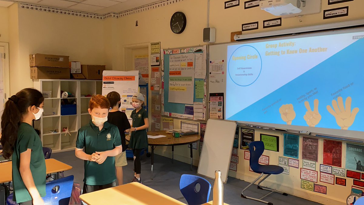 amy_mulv's tweet photo. Building relationships in G3 @acsabudhabi with @kidpresident and designing solutions for a better world #SELCompetencies #IamACS #inquirymindset #generationearthshot #STEMPathy 

Thank you for the gift that keeps on giving @KruglerTaylor @mrseanwalmsley ! https://t.co/eElJF4yZHI