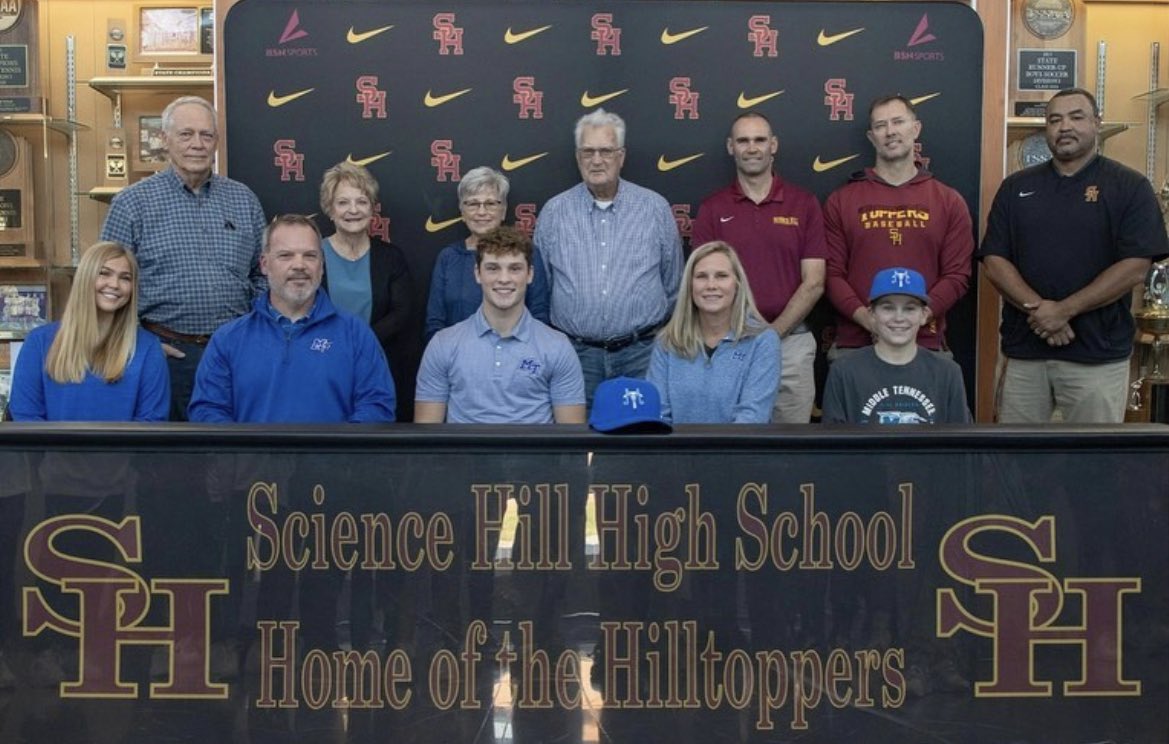 We would like to congratulate @ColeT_14 for committing to MTSU today!! #TFL