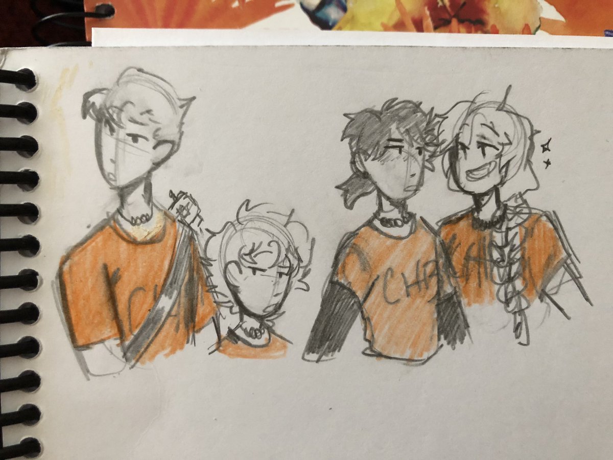 Old art ,, old chb au with OCs mmmmmmmmm good shit mmmmm 