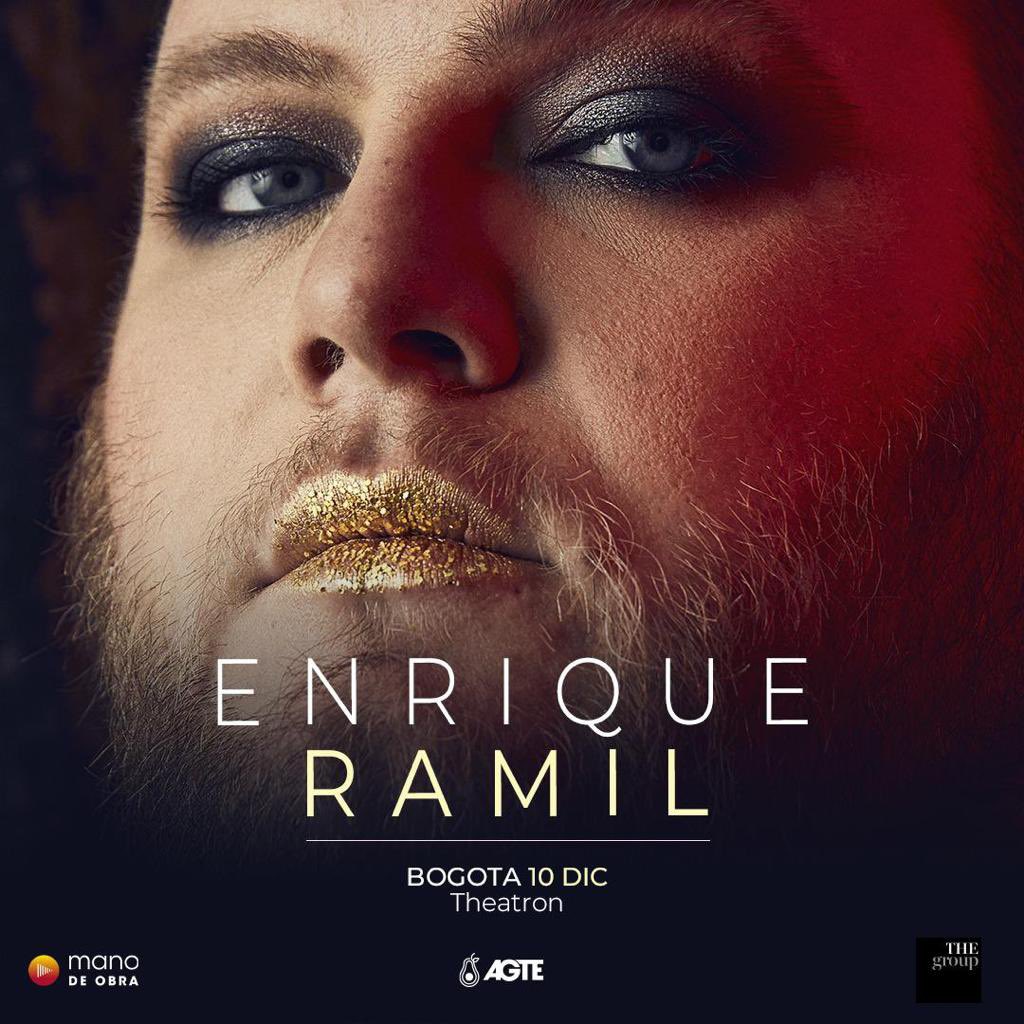 theatronbogota's tweet photo. @theatronbogota presenta en exclusiva desde España a @EnriqueRamil uno de los grandes artistas con proyección internacional
Viernes 10 diciembre
Producción @fernandokoral
Dirección #edisonramirez
Con el apoyo de @aguacato @rafaelmejiajrmo @manodeobramusic https://t.co/JCqj8CWjAk